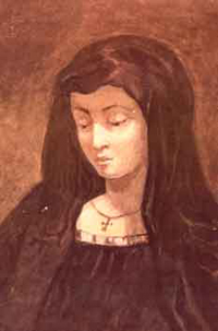 Лермонтов. Эмилия, героиня драмы 'Испания' - возможно, В.А Лопухина - 1830-1831