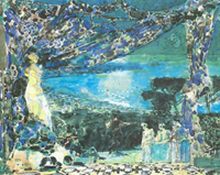 Врубель.Ночь в Италии. 1891