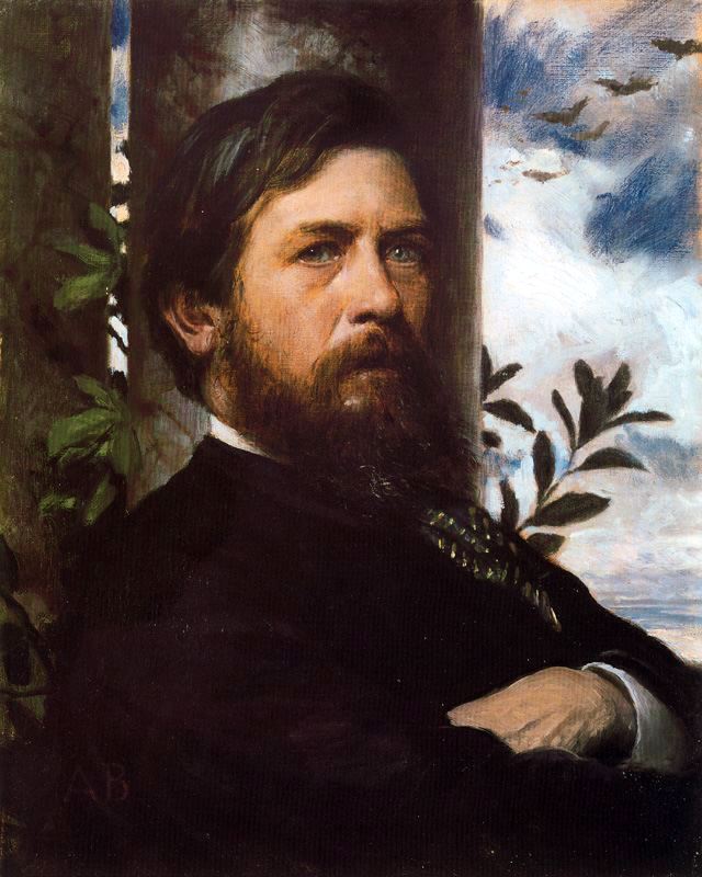 Self-portrait – Arnold Bocklin 1873