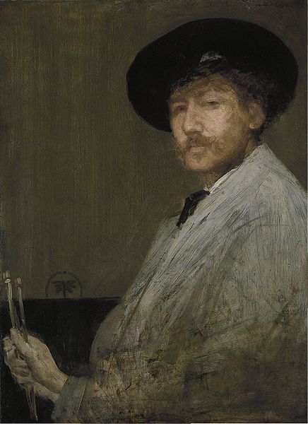 Self-portrait – James McNeill Whistler 1872